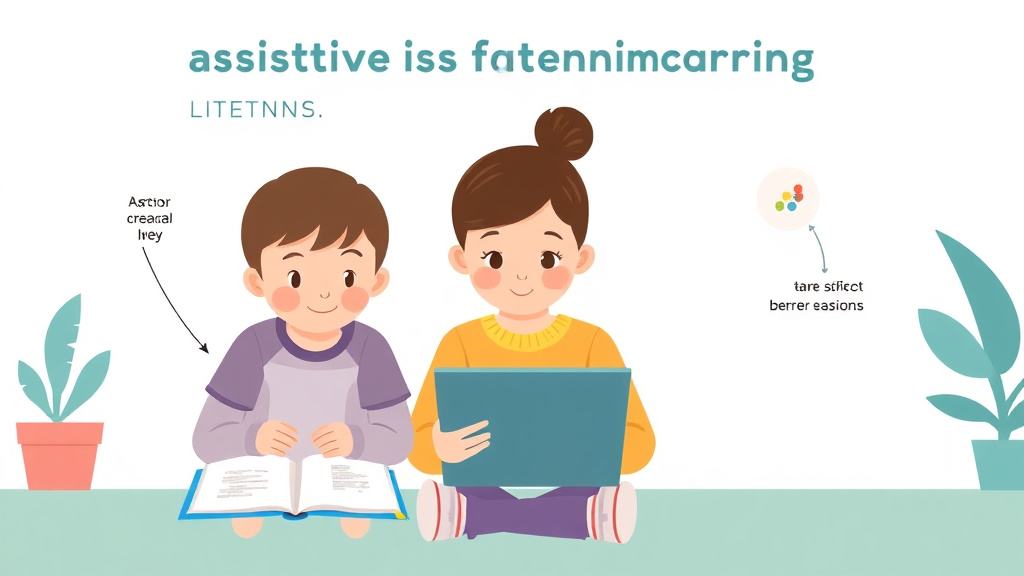 Visual guide for practical steps in assistive technology during assessment