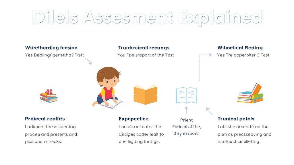 Visual guide for practical steps in dibels assessment explained