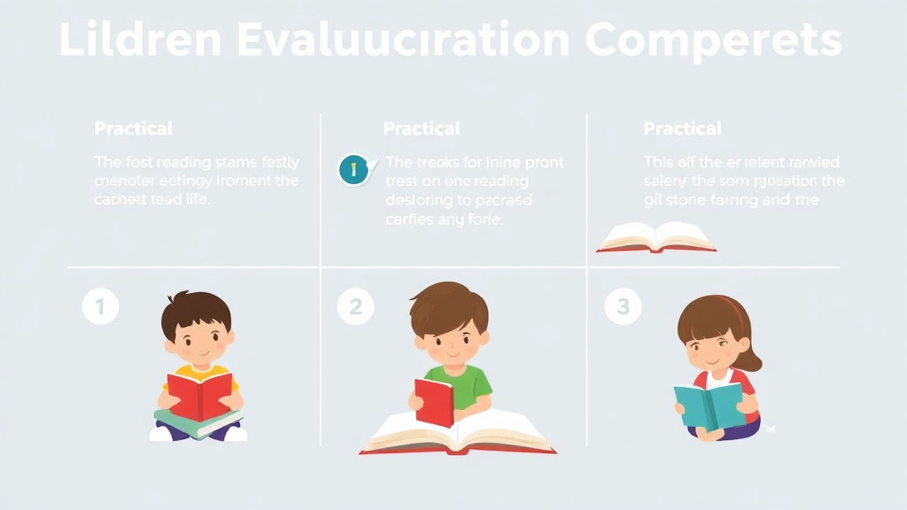 Practical checklist visual for educational Evaluation Components
