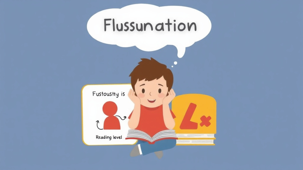 Visual guide for practical steps in frustration reading level signs