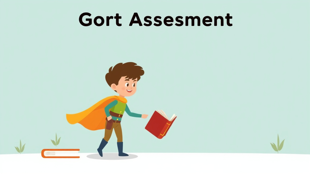 Illustration showing key concepts related to gort assessment explained