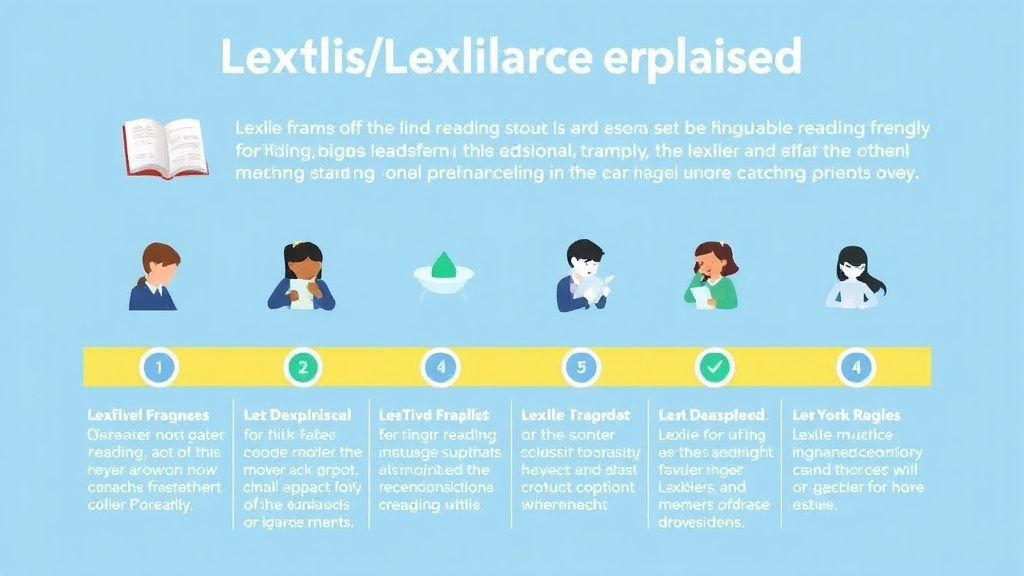 Visual guide for practical steps in lexile framework explained