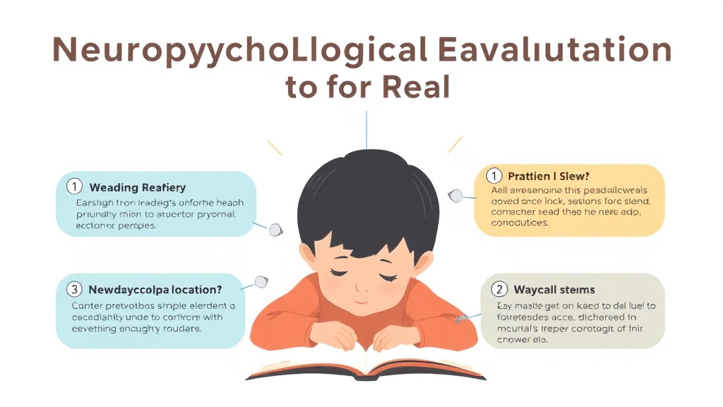 Implementation roadmap for neuropsychological Evaluation For Reading with actionable steps
