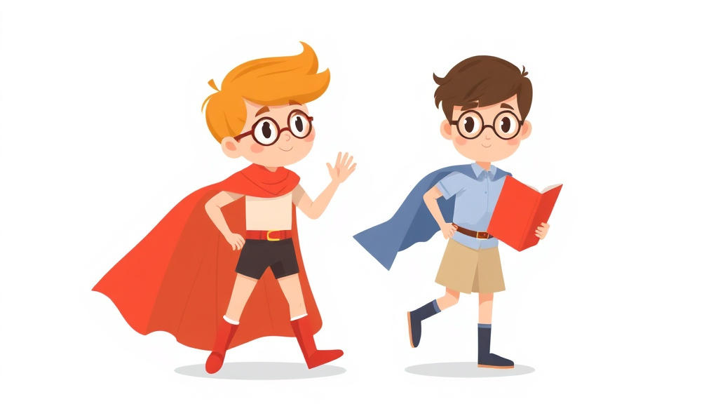 Illustration showing key concepts related to normal curve equivalents