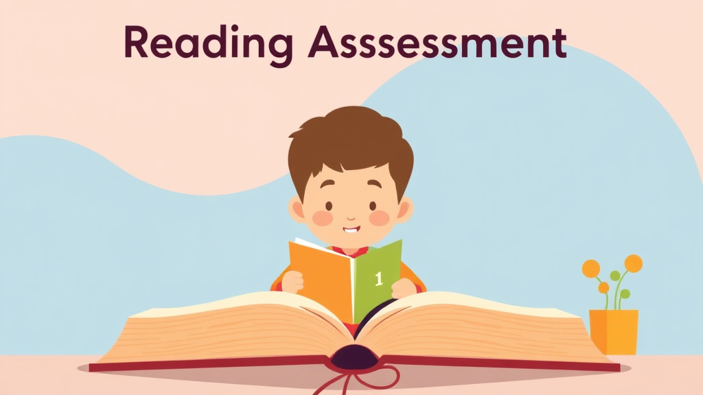 Illustration showing key concepts related to reading assessment types overview