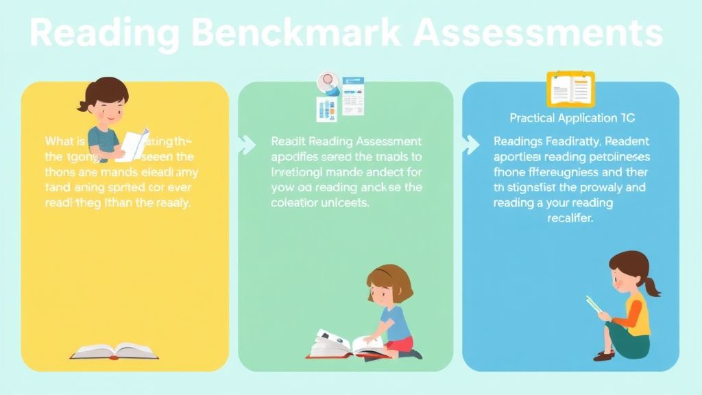 Visual guide for practical steps in reading benchmark assessments