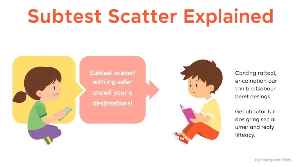Visual guide for practical steps in subtest scatter explained
