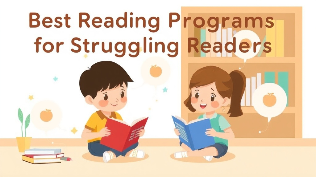 Visual guide for practical steps in best reading programs for struggling readers