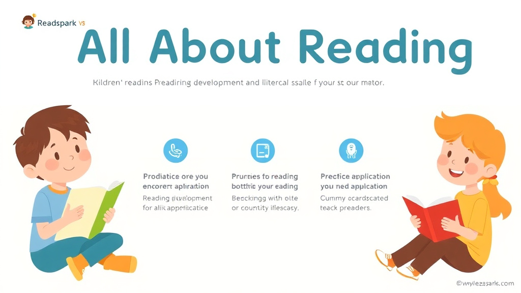 Visual guide for practical steps in readspark vs all about reading