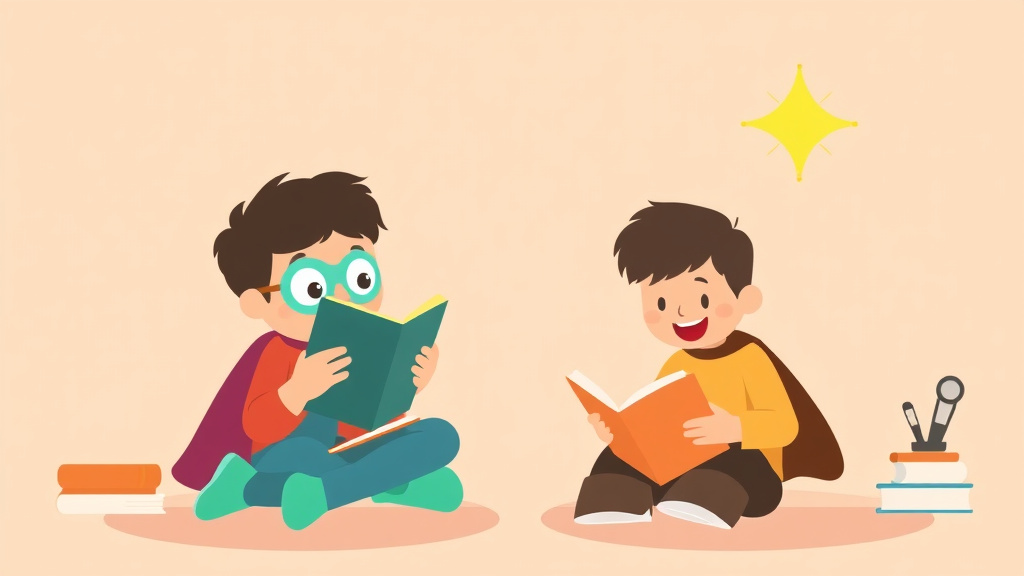 Illustration showing key concepts related to readspark vs barton reading