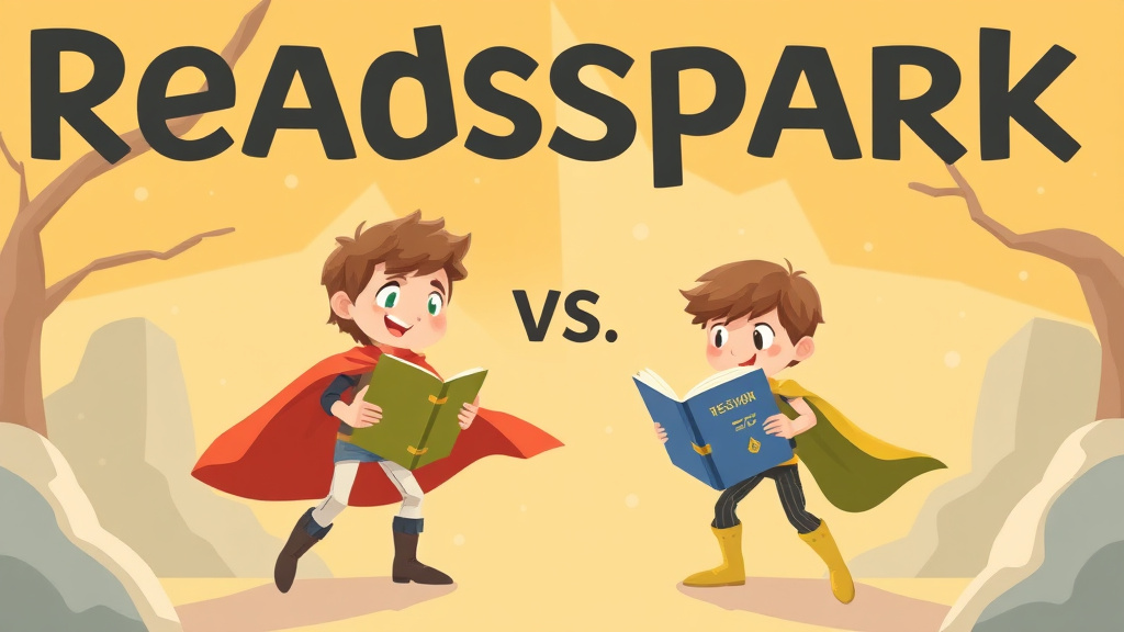 Illustration showing key concepts related to readspark vs epic books