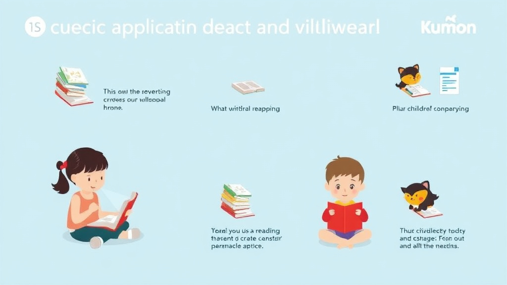 Visual guide for practical steps in readspark vs kumon reading
