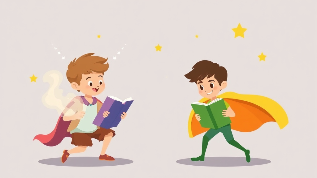 Illustration showing key concepts related to readspark vs lexia