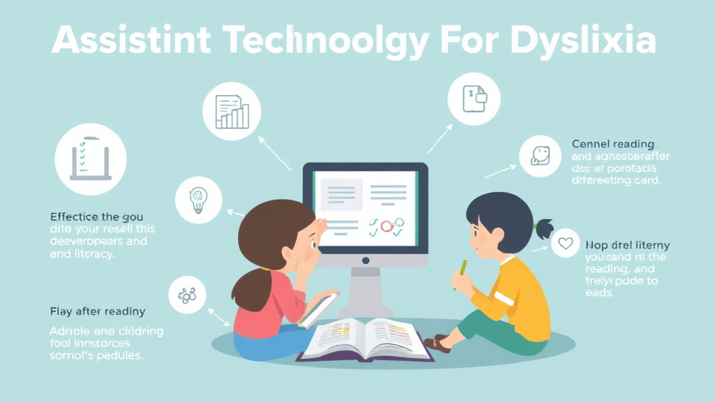 Visual guide for practical steps in assistive technology for dyslexia