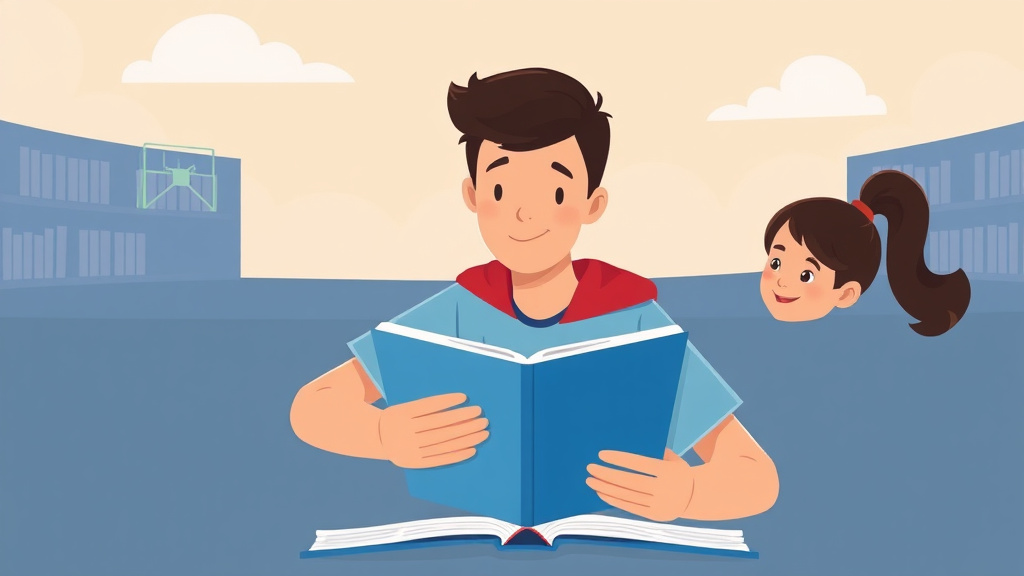 Illustration showing key concepts related to athletes with dyslexia