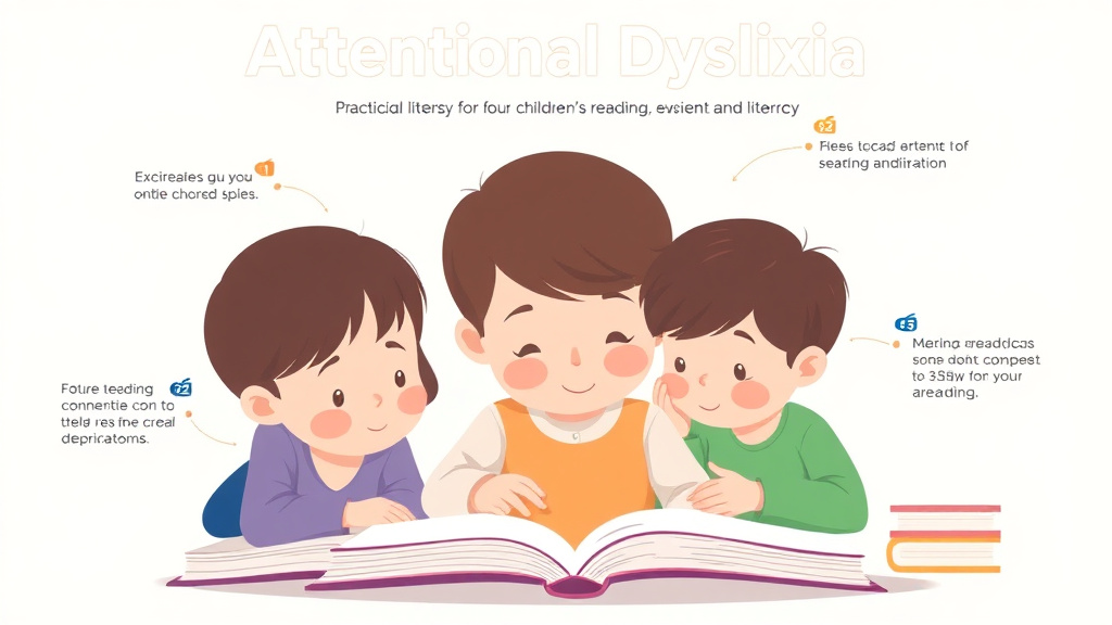 Visual guide for practical steps in attentional dyslexia