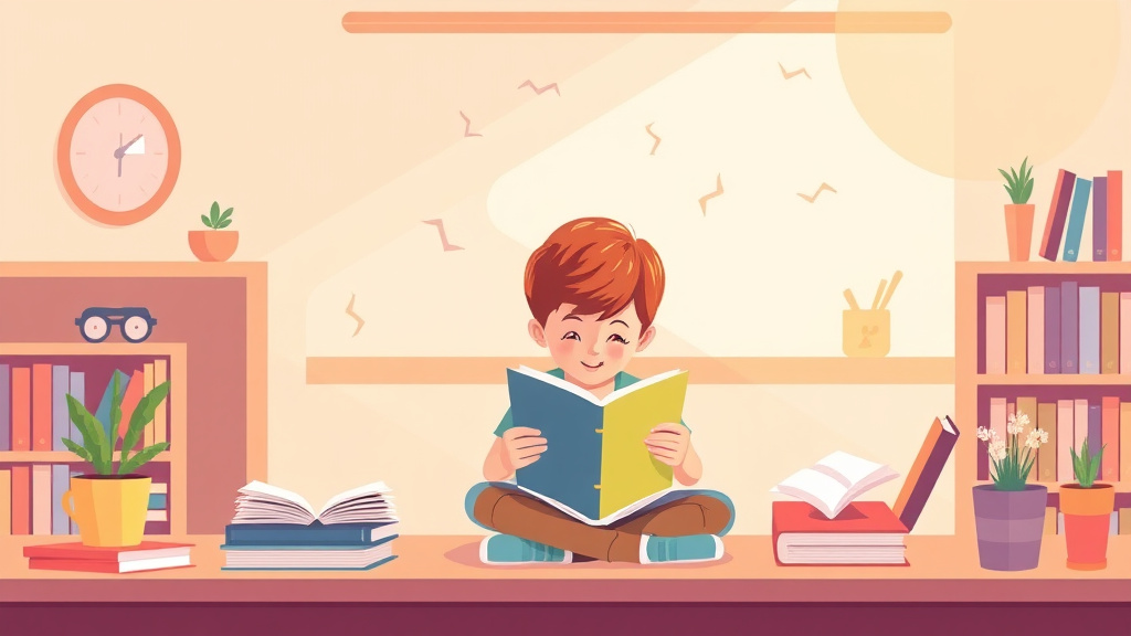 Illustration showing key concepts related to colored overlays for dyslexia