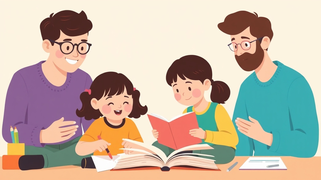 Illustration showing key concepts related to compensated dyslexia in older children