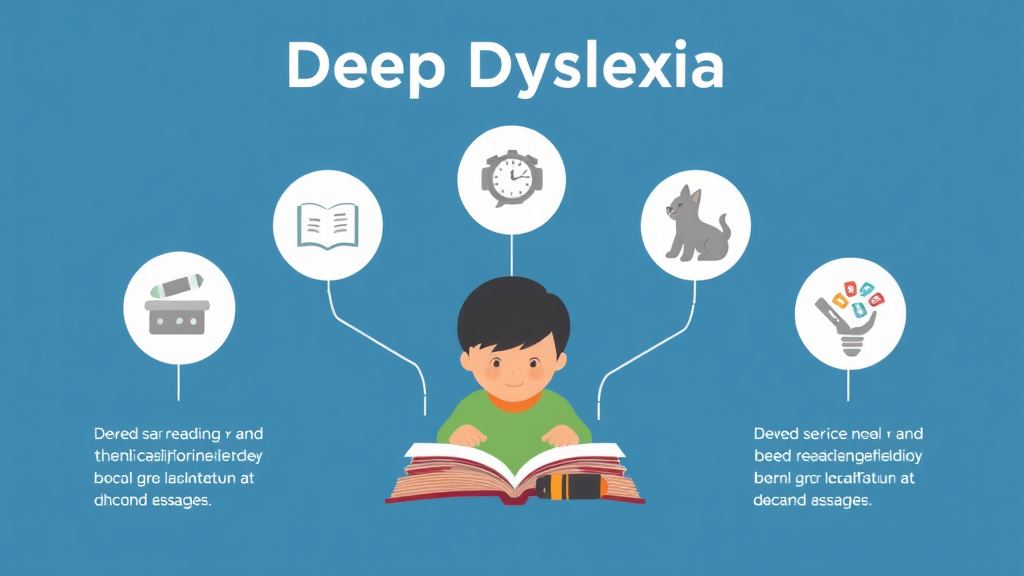 Visual guide for practical steps in deep dyslexia
