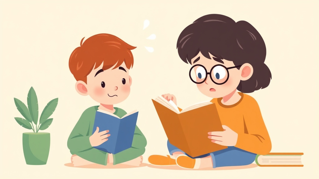 Illustration showing key concepts related to dyslexia and anxiety