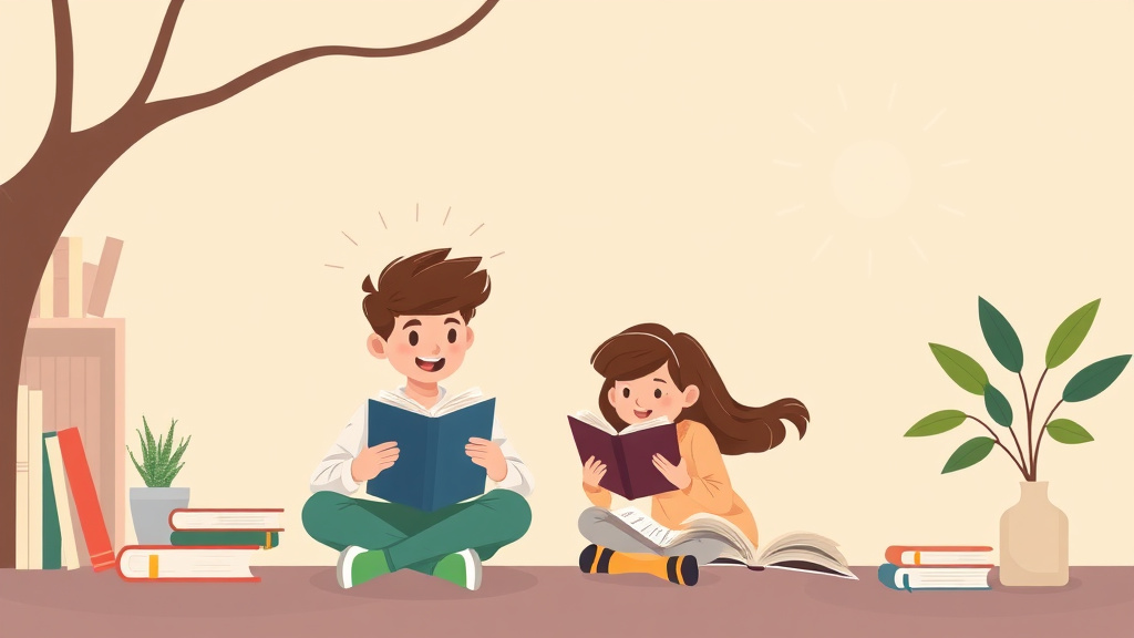 Illustration showing key concepts related to dyslexia and college preparation