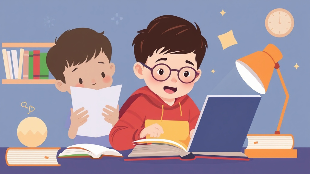 Illustration showing key concepts related to dyslexia and digital reading