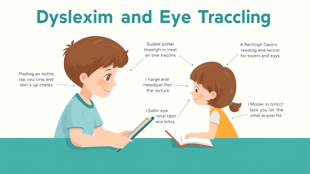 Visual guide for practical steps in dyslexia and eye tracking