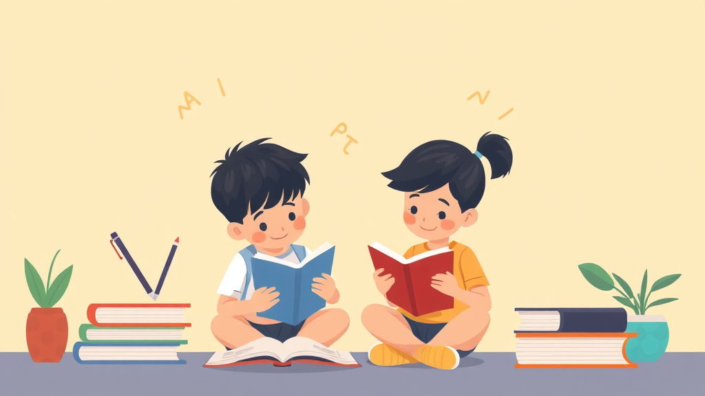 Illustration showing key concepts related to dyslexia and foreign language learning