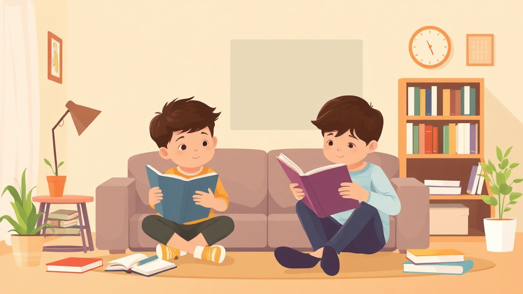 Illustration showing key concepts related to dyslexia and homeschooling