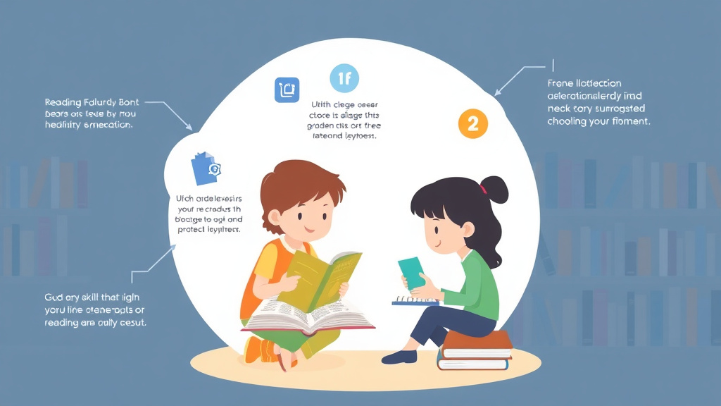 Visual guide for practical steps in dyslexia and library skills