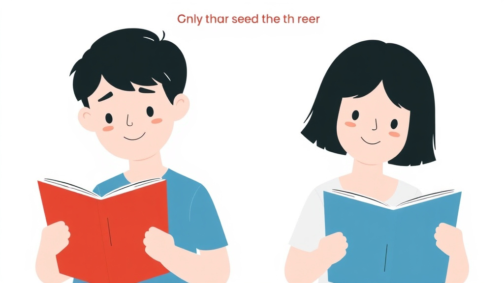 Visual guide for practical steps in dyslexia and peer comparison