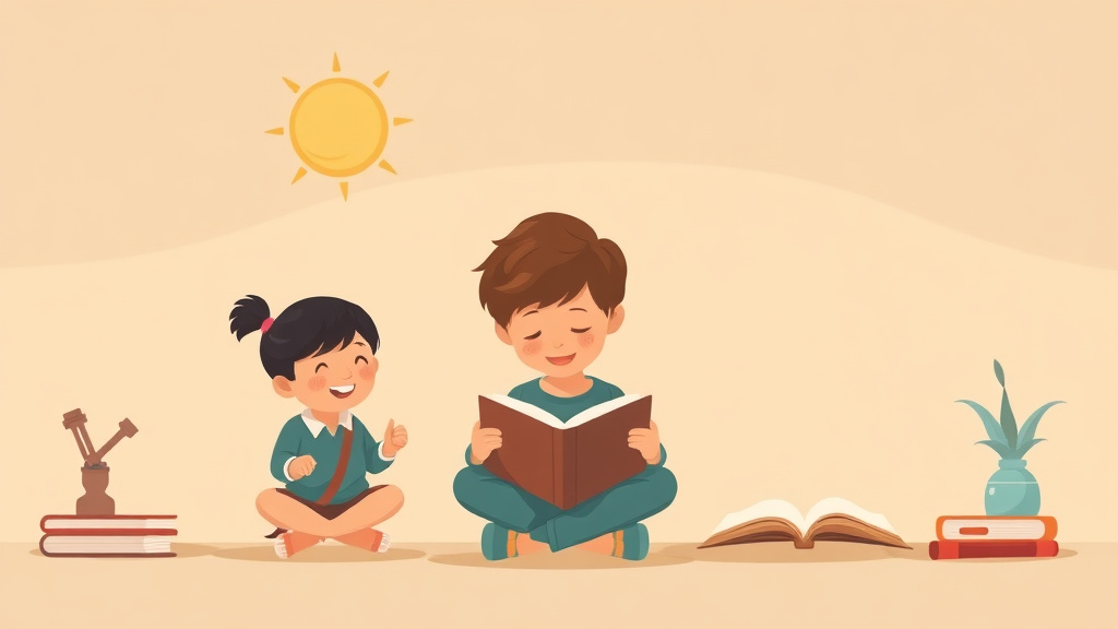 Illustration showing key concepts related to dyslexia and resilience