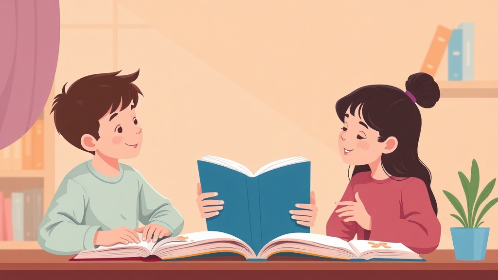 Illustration showing key concepts related to dyslexia and social skills