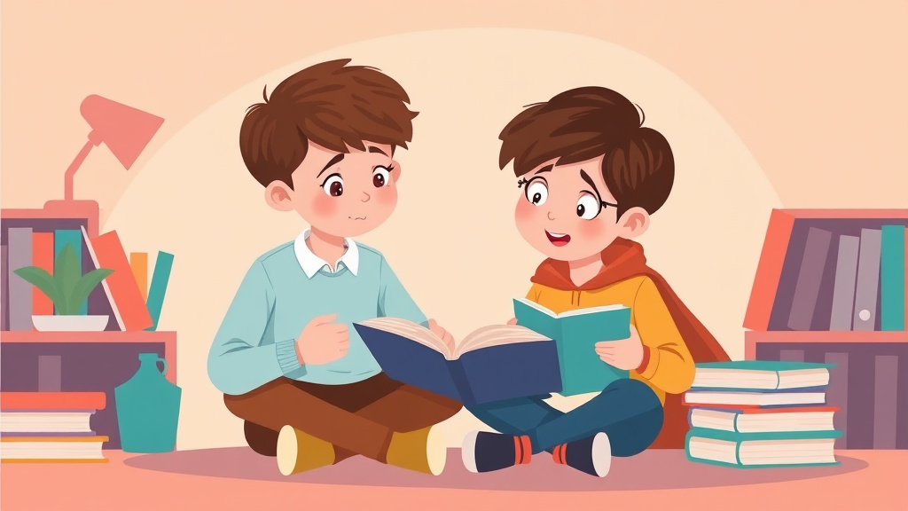 Illustration showing key concepts related to dyslexia and test anxiety