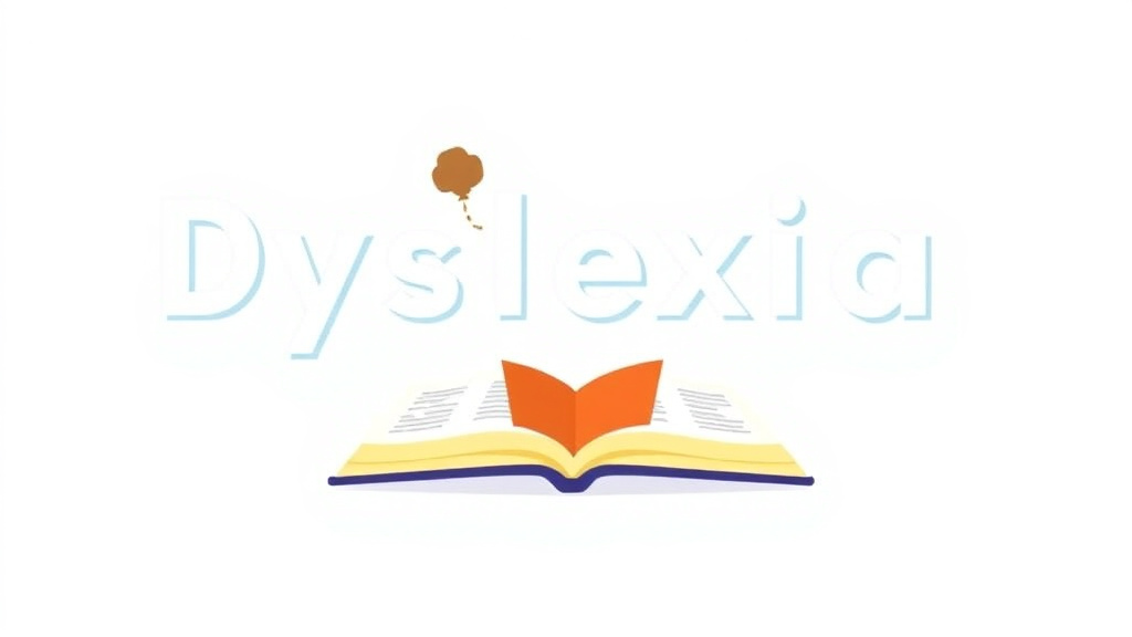 Visual guide for practical steps in dyslexia and text messaging