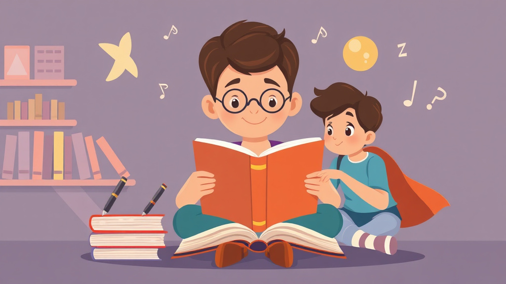 Illustration showing key concepts related to dyslexia and vocabulary development