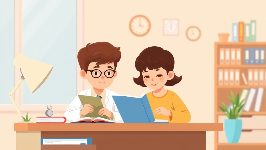 Illustration showing key concepts related to dyslexia in the workplace