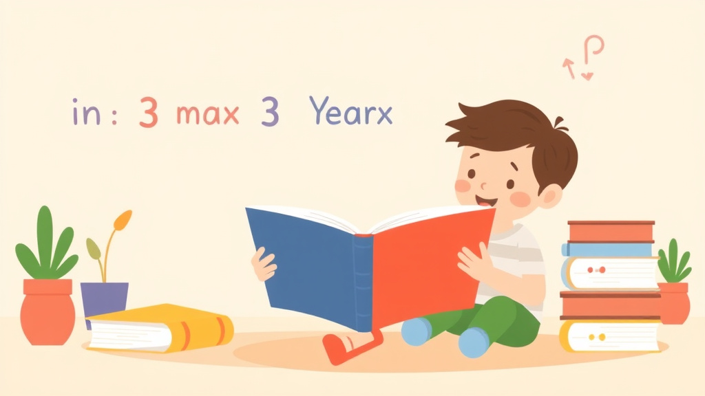 Illustration showing key concepts related to signs of dyslexia in 3 year olds