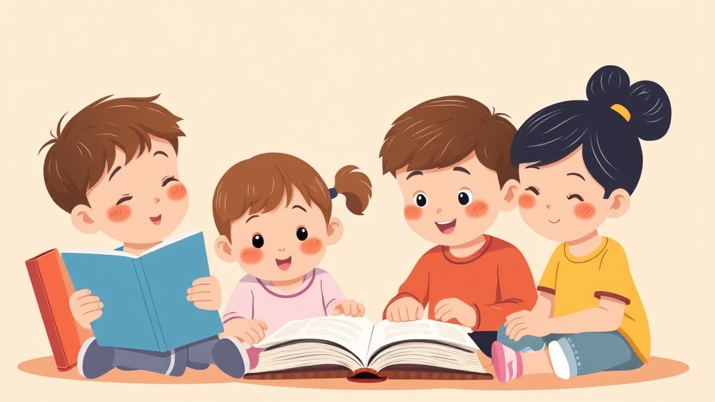 Illustration showing key concepts related to signs of dyslexia in 4 year olds