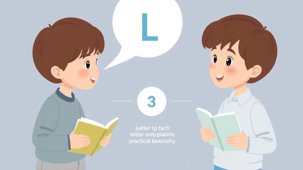 Visual guide for practical steps in letter position dyslexia