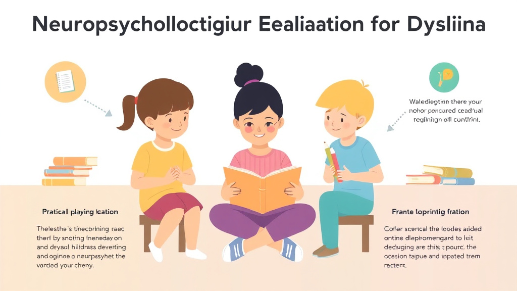 Visual guide for practical steps in neuropsychological evaluation for dyslexia