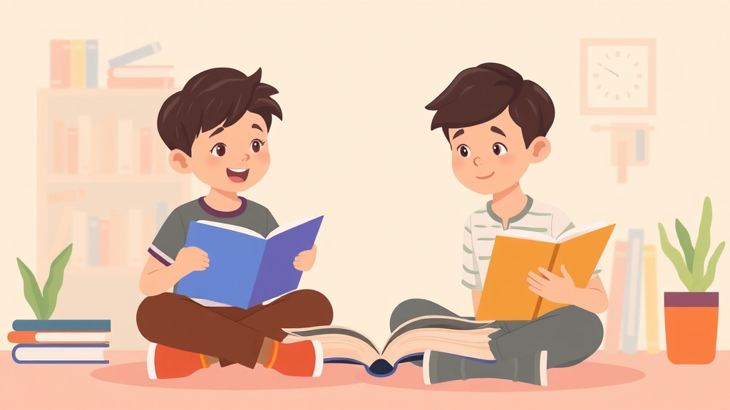 Illustration showing key concepts related to talking to your child about dyslexia