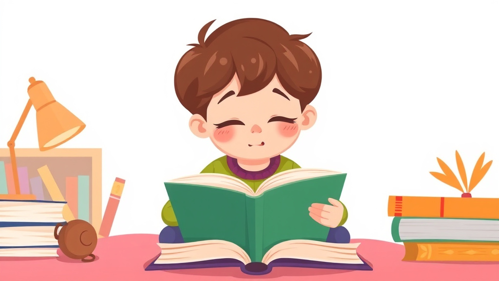 Illustration showing key concepts related to when your child hates reading