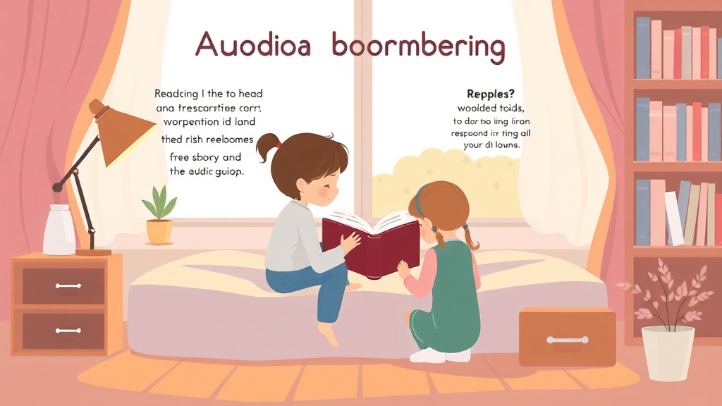 Visual guide for practical steps in audiobook accommodation