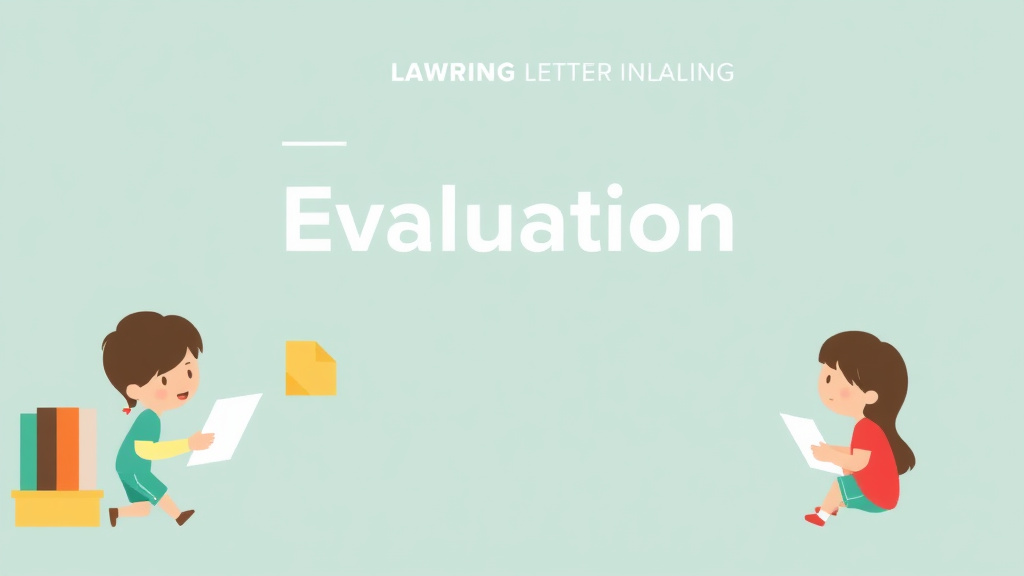 Visual guide for practical steps in evaluation request letter template