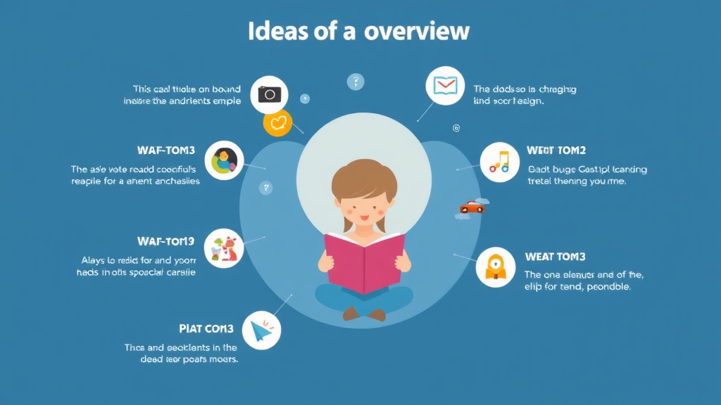 Visual guide for practical steps in idea overview for parents