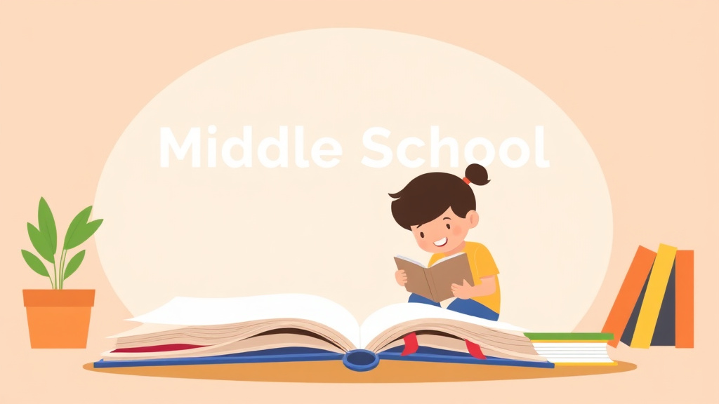 Illustration showing key concepts related to iep goals for middle school reading