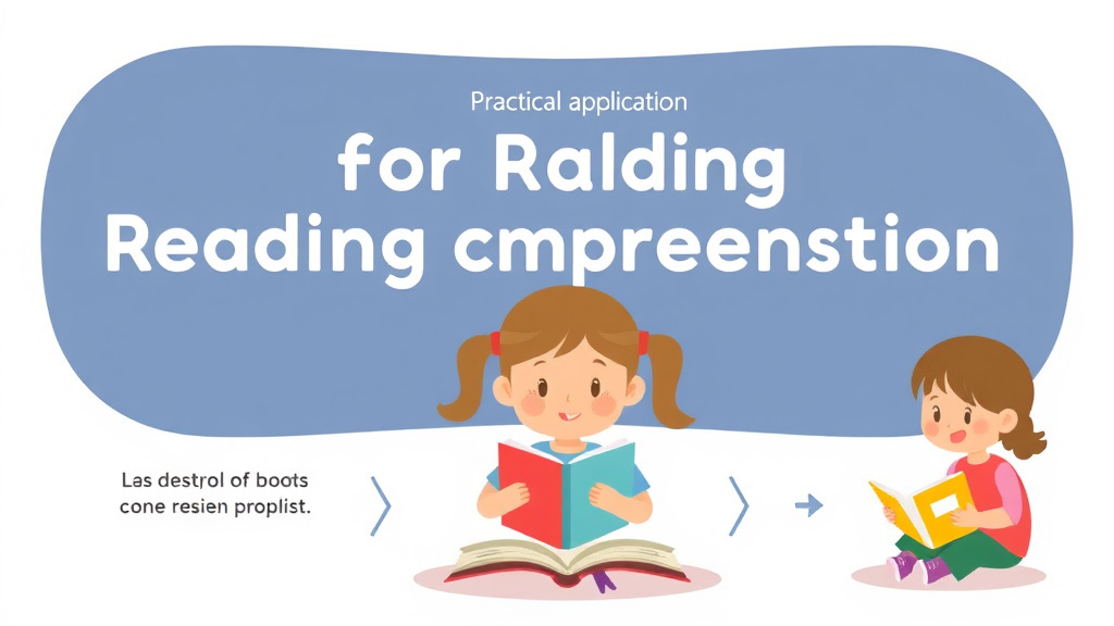 Visual guide for practical steps in iep goals for reading comprehension
