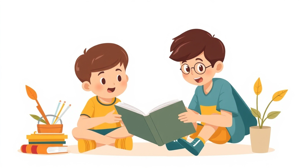 Illustration showing key concepts related to iep goals for written expression