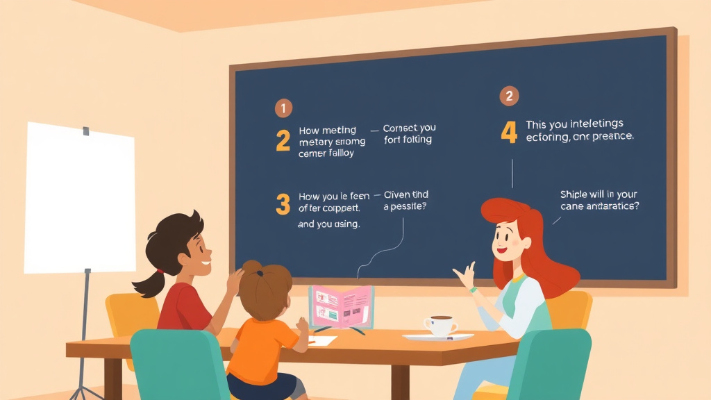 Illustration showing key concepts related to iep meeting follow up steps